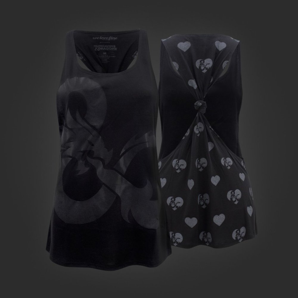 Dungeons and Dragons Twist Back Tank Top - Medium